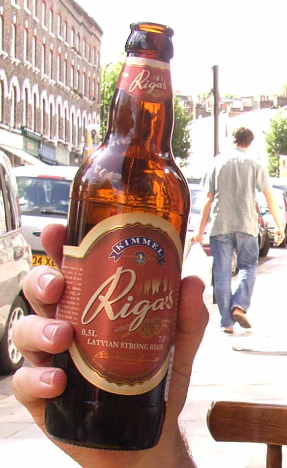 Rigas 7% Latvian strong beer